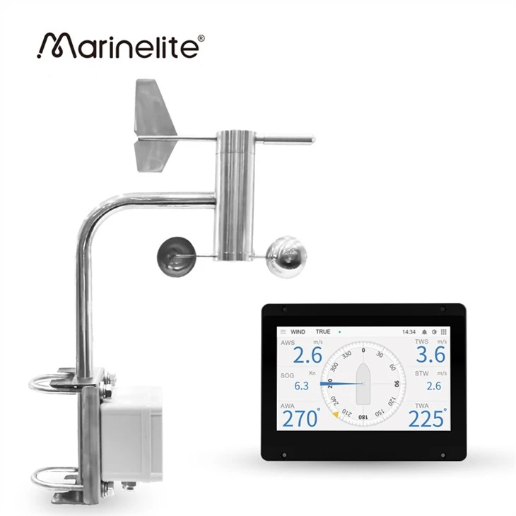 Anemômetro com sensor de velocidade do vento